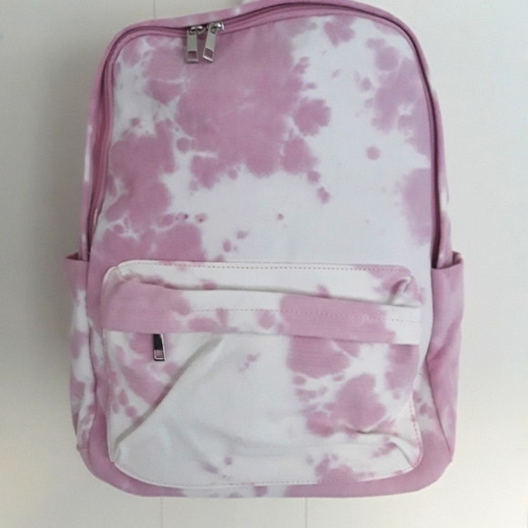 ZELOS Tie Dye Backpack 100% Cotton - Picture 1 of 11